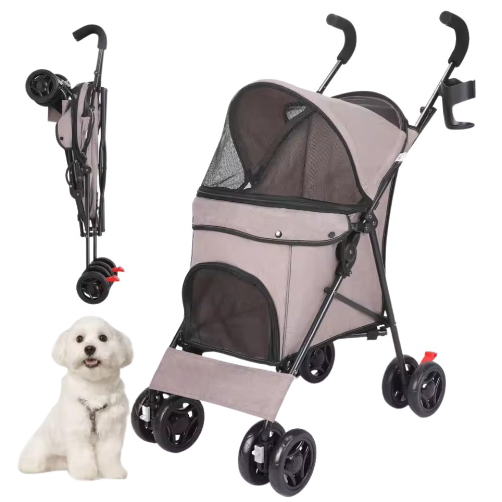 PawVoyage - Opvouwbare wagen