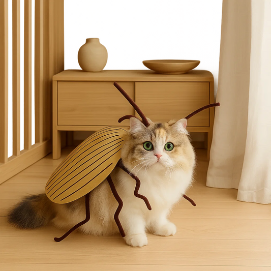 CatRoach – Virales Kostüm für Katten