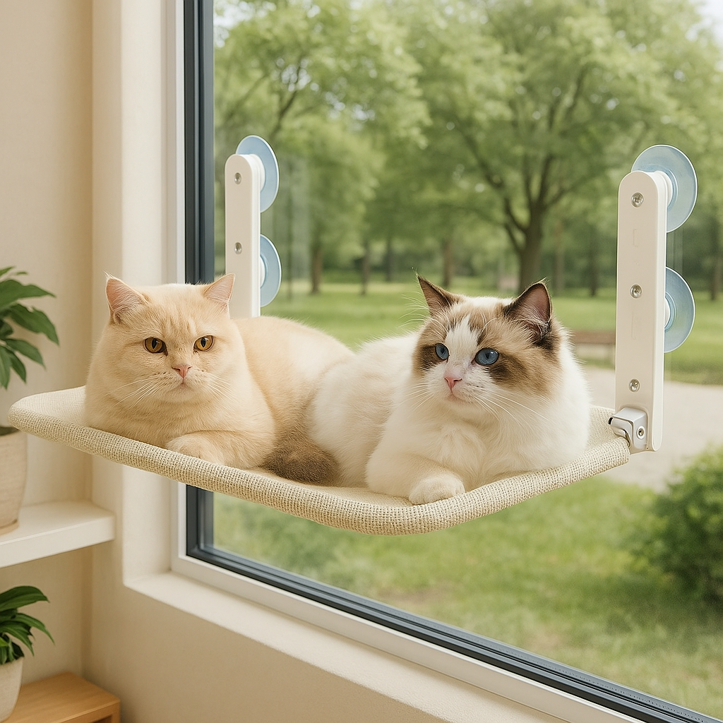 CatNap™ – Kattenhangmat raam
