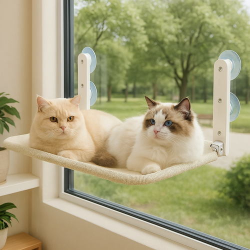 CatNap™ – Kattenhangmat raam
