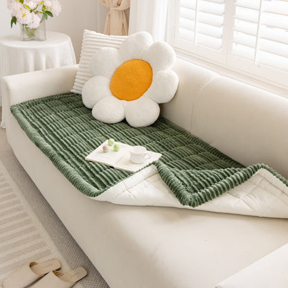 Lazy Soft Flanell Atmungsaktive Haustiermatte Rutschfeste Couchabdeckung