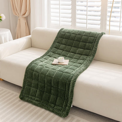 Lazy Soft Flanell Atmungsaktive Haustiermatte Rutschfeste Couchabdeckung