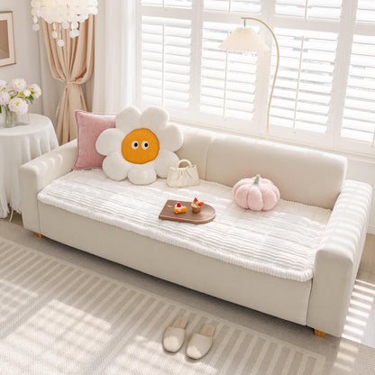 Lazy Soft Flanell Atmungsaktive Haustiermatte Rutschfeste Couchabdeckung