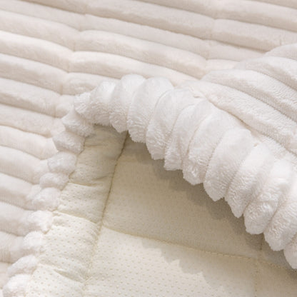 Lazy Soft Flanell Atmungsaktive Haustiermatte Rutschfeste Couchabdeckung