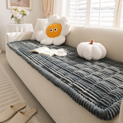 Lazy Soft Flanell Atmungsaktive Haustiermatte Rutschfeste Couchabdeckung