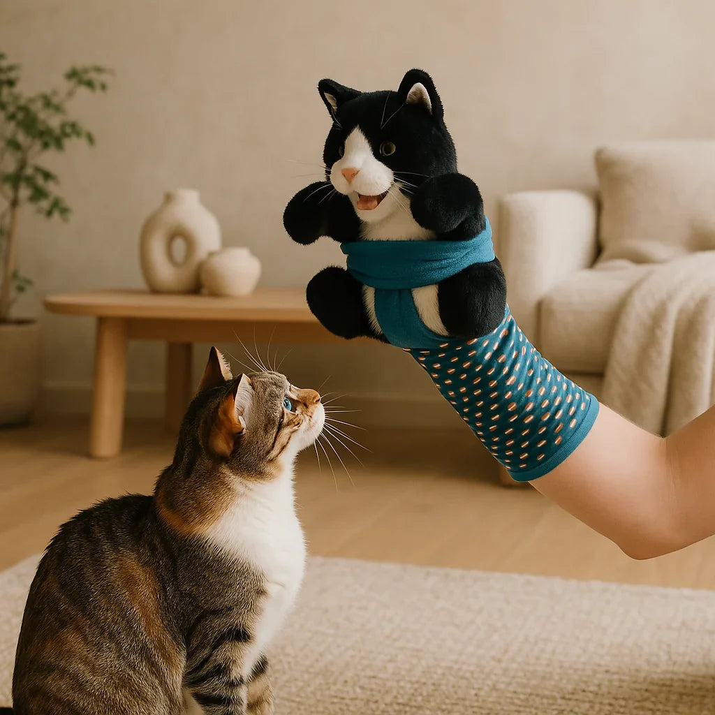 PawWrestler™ – Speelhandschoen kat