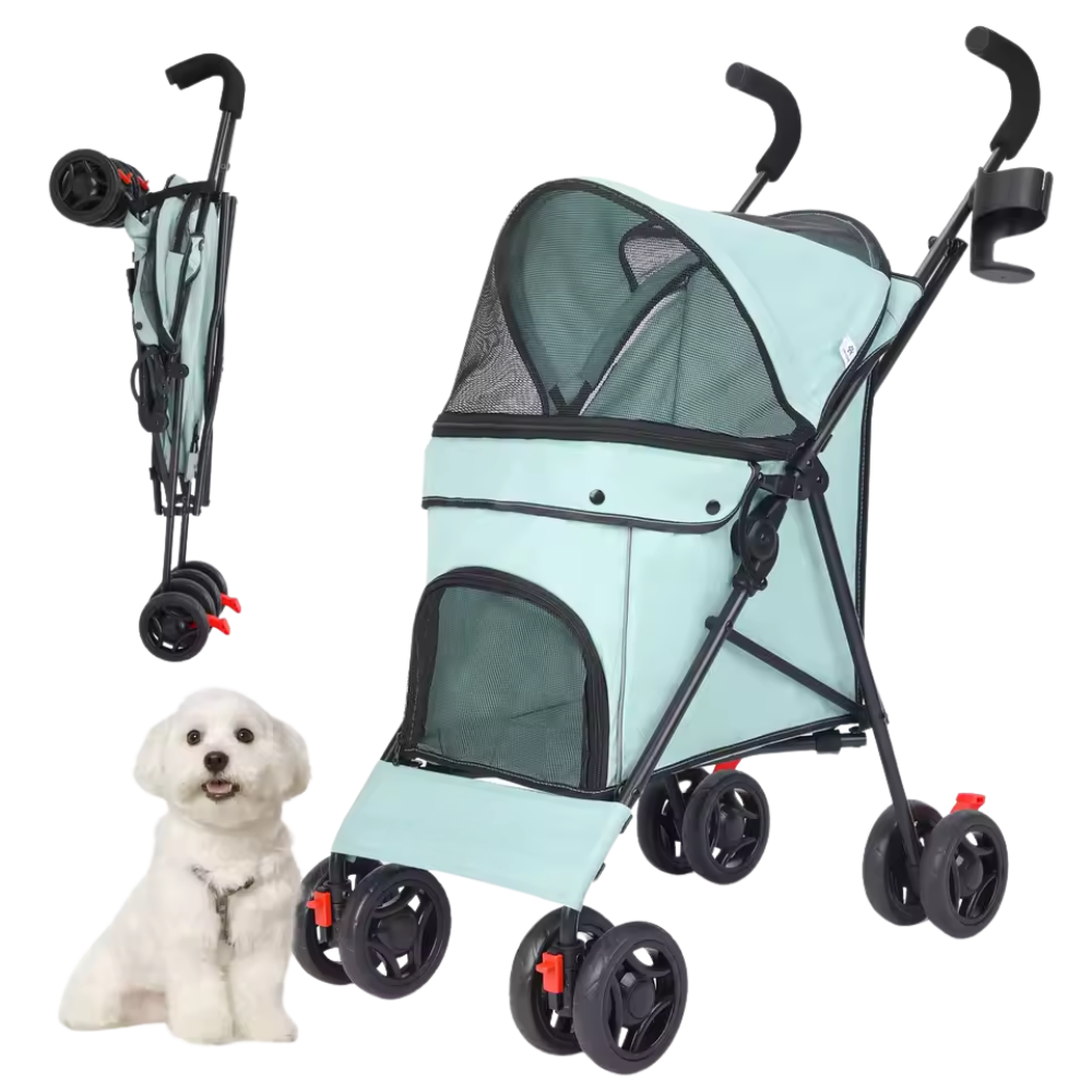 PawVoyage - Opvouwbare wagen 