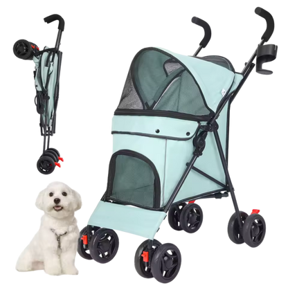 PawVoyage - Opvouwbare wagen 