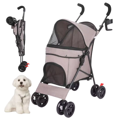 PawVoyage - Opvouwbare wagen 