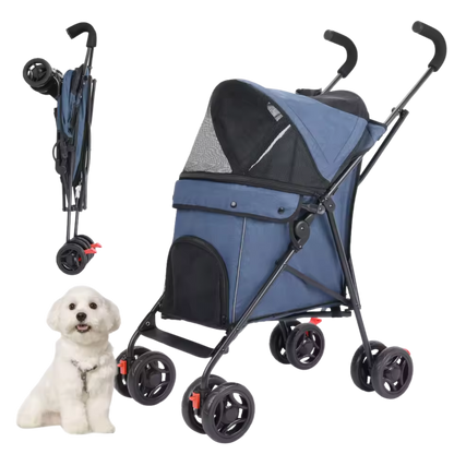PawVoyage - Opvouwbare wagen 