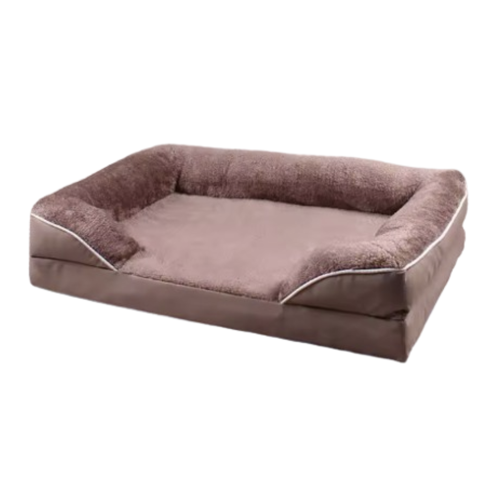Orthopädisches Hundebett mit Stevig Schuim Komfort für Senioren - PawNest