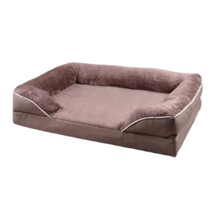 Orthopädisches Hundebett mit Stevig Schuim Komfort für Senioren - PawNest