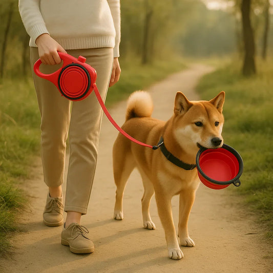 PawMate – 3-in-1-Trinkflaschen für Hunde