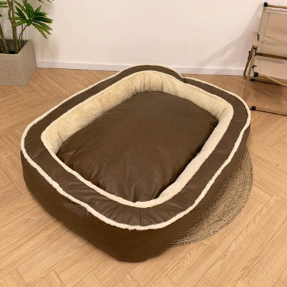 Großes warmes Tiefschlafbett für Hunde